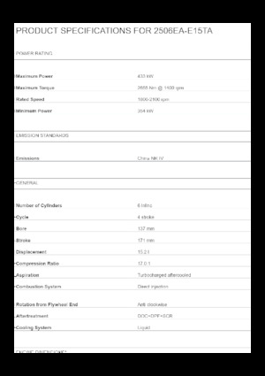 Motory Perkins 2506EA-E15TA