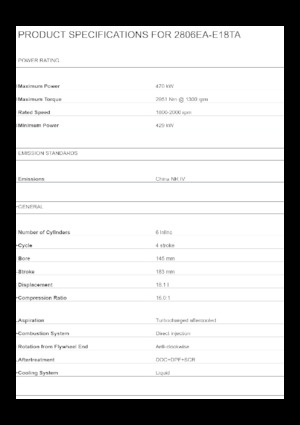 Motory Perkins 2806EA-E18TA