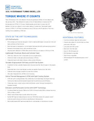 Motory GM 3.0L I-6