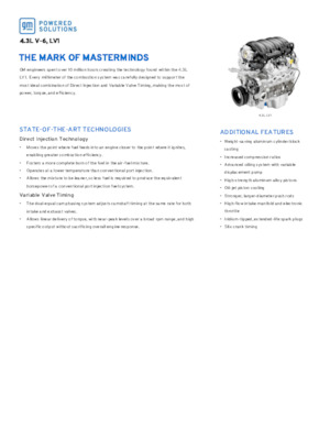 Motory GM 4.3L V-6