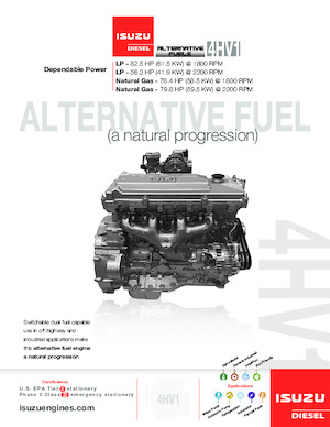 Motory Isuzu 4HV1