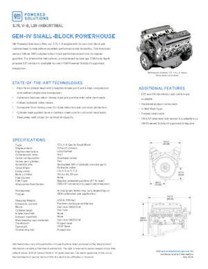 Motory GM 5.7L V-8