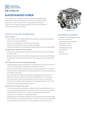 Motory GM 6.2L V-8 SC