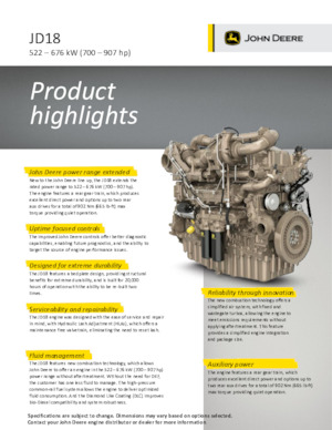 Motory John Deere Construction 6180CI510