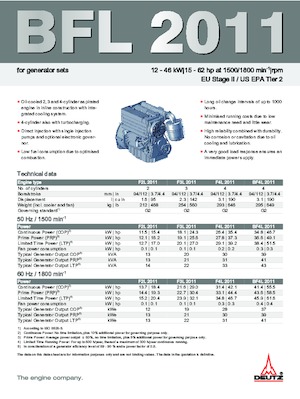Motory Deutz F 2 L 2011