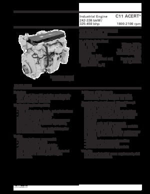 Motory Caterpillar C11