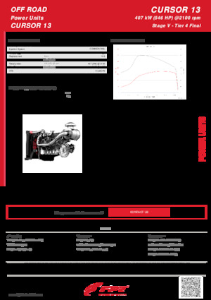 Motory FPT Industrial Cursor13 (407 kW)