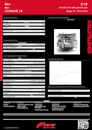 Motory FPT Industrial Cursor16 (570 kW)