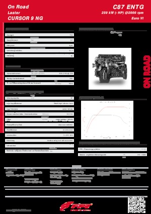 Motory FPT Industrial Cursor87 ENTG (250 kW)