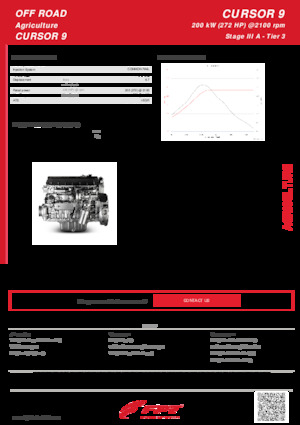 Motory FPT Industrial Cursor9 (200 kW)