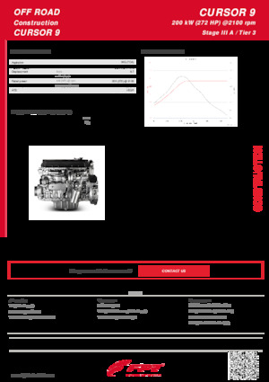 Motory FPT Industrial Cursor9 ENT (200 kW)