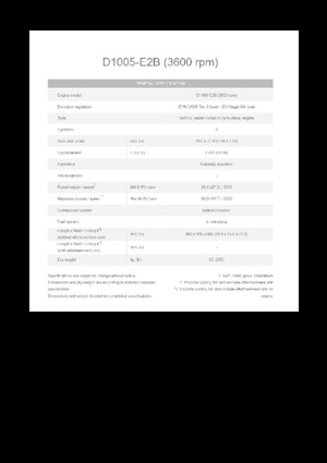 Motory Kubota D1005-E2B