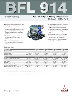 Motory Deutz F 5 L 914
