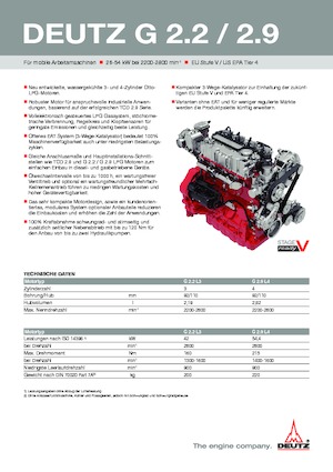 Motory Deutz G 2.2 L3