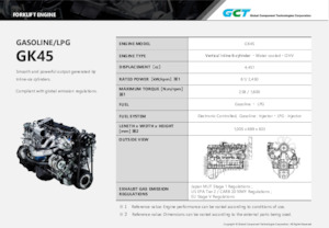 Motory Global Component Technologies GK45