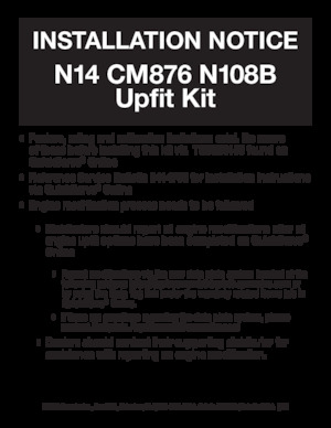 Motory Cummins N14 Plus