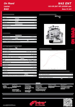 Motory FPT Industrial N45 ENT (152 kW) 