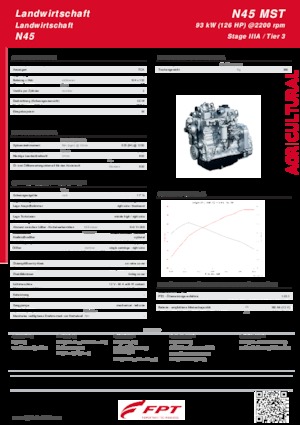 Motory FPT Industrial N45 MST (93 kW)