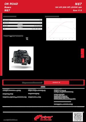 Motory FPT Industrial N67 (184 kW)