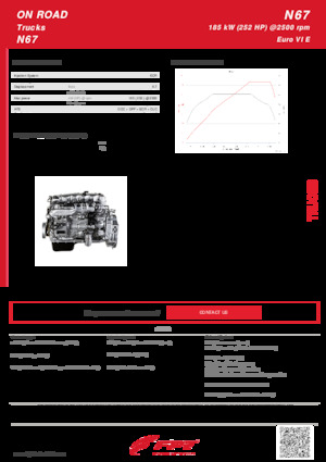 Motory FPT Industrial N67 (185 kW)