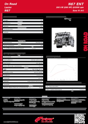 Motory FPT Industrial N67 ENT (205 kW)