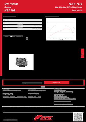 Motory FPT Industrial N67 NG (206 kW)
