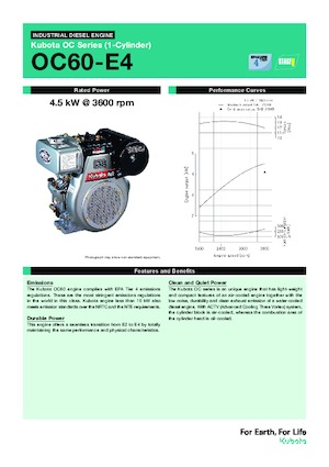 Motory Kubota OC60-E4
