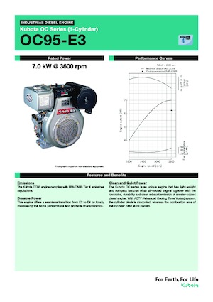 Motory Kubota OC95-E3