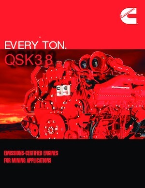 Motory Cummins QSK38-1260