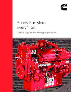 Motory Cummins QSK45-2000 