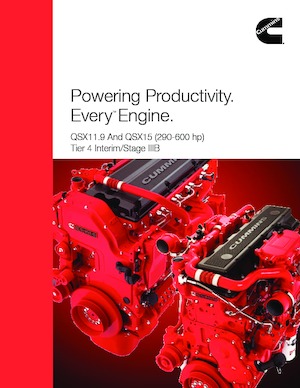 Motory Cummins QSX15