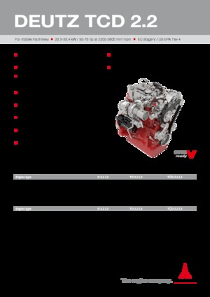 Motory Deutz TCD 2.2 L3