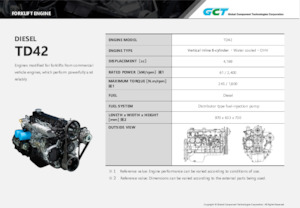 Motory Global Component Technologies TD42