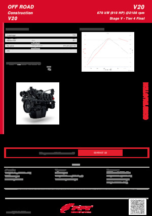 Motory FPT Industrial V20 (670 kW)