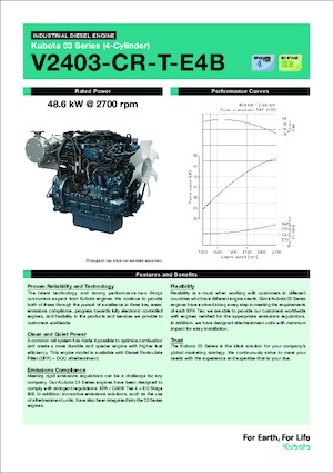 Motory Kubota V2403-CR-T-E4B