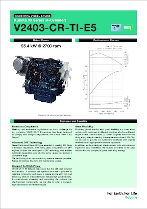 Motory Kubota V2403-CR-TI-E5
