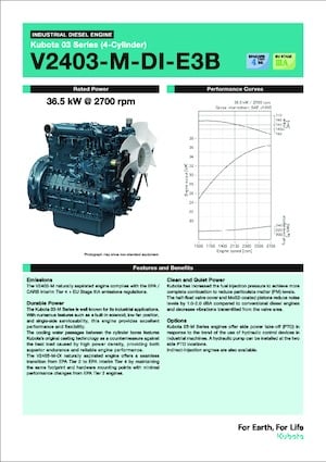 Motory Kubota V2403-M-DI-E3B
