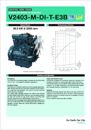 Motory Kubota V2403-M-DI-T-E3B