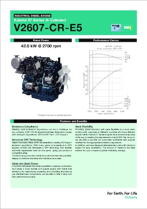 Motory Kubota V2607-CR-E5