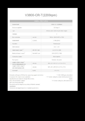 Motory Kubota V3800-CR-T