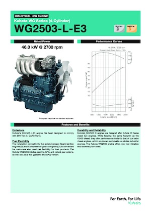 Motory Kubota WG2503-L-E3