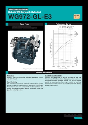 Motory Kubota WG972-GL-E3