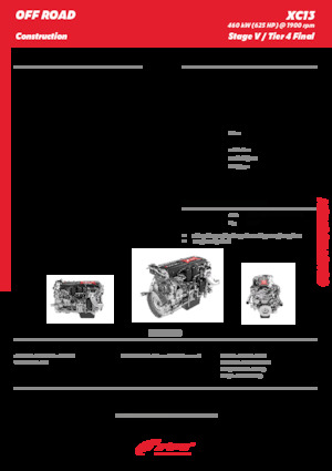 Motory FPT Industrial XCursor13 (460 kW)