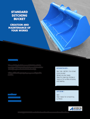 Lžíce pro rypadla Arden C05R05