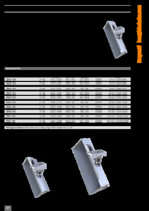 Lžíce pro rypadla Kinshofer DC23L-200