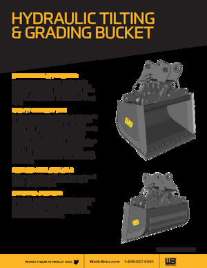Lžíce pro rypadla Werk-Brau WTB60-1.02
