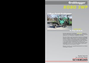 Rypadla pro použití na hřbitově Schmelzer ROBO 2 WP 