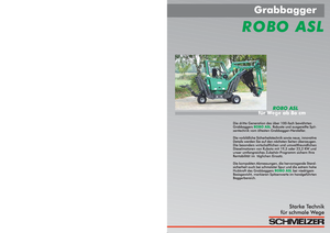 Rypadla pro použití na hřbitově Schmelzer ROBO ASL 