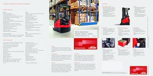 Elektrické retraky s ochranou proti výbuchu Linde R14X High