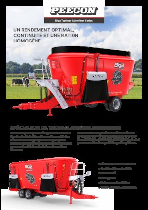 Míchačky krmiv Peecon Biga 19-197/230 Topliner Longlife